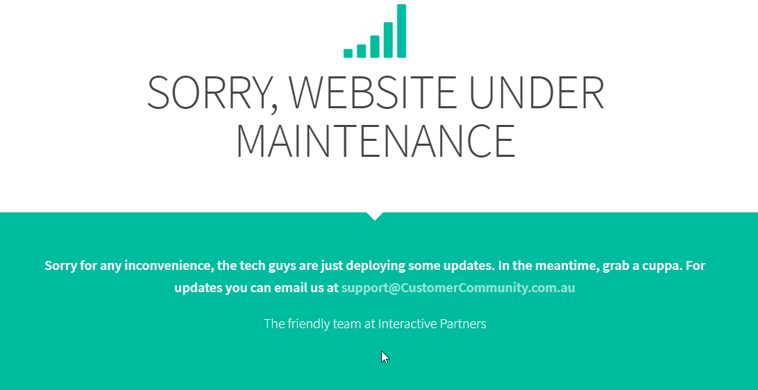 Maintenance Mode