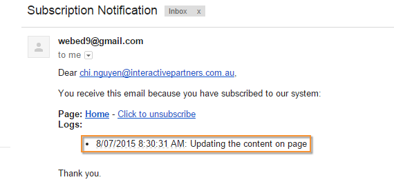 Subscribe to Automatic Updates