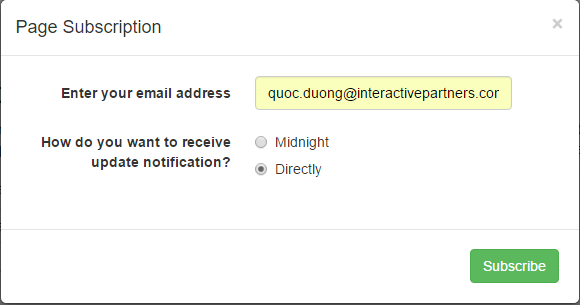 Subscribe to Automatic Updates