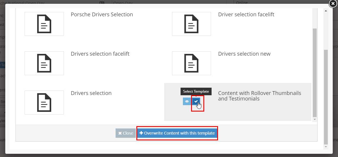 Using Body Templates