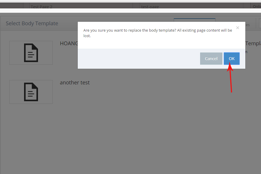 Using Body Templates