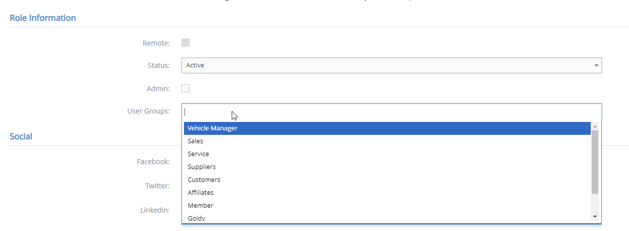 Companies and Contacts