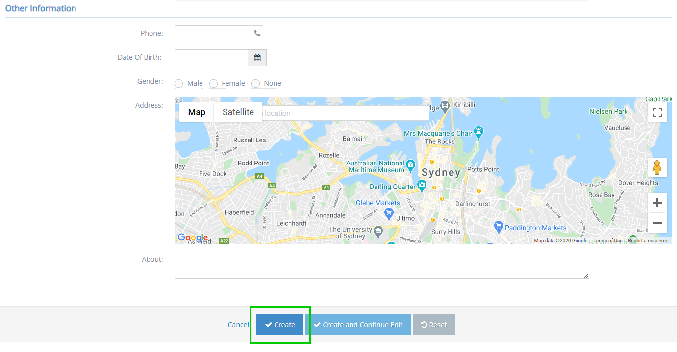 Companies and Contacts