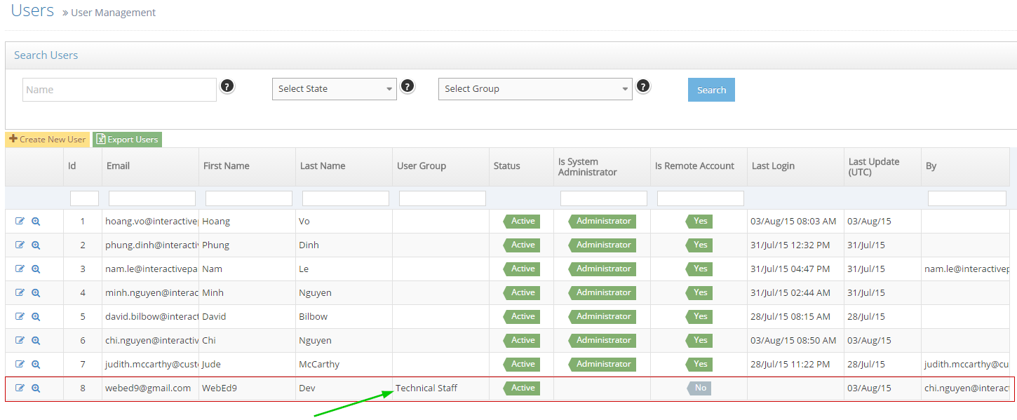 Companies and Contacts