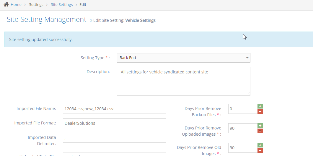 vehicles not showing