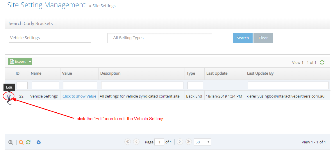 vehicles not showing