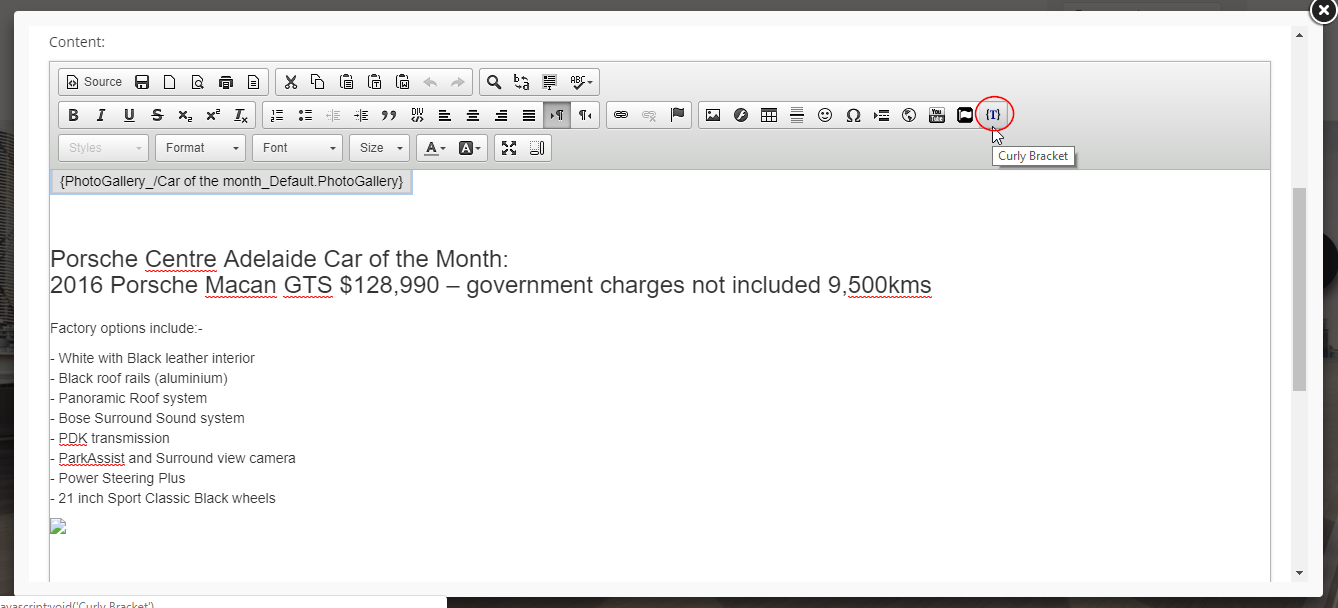 Updating Photo Gallery