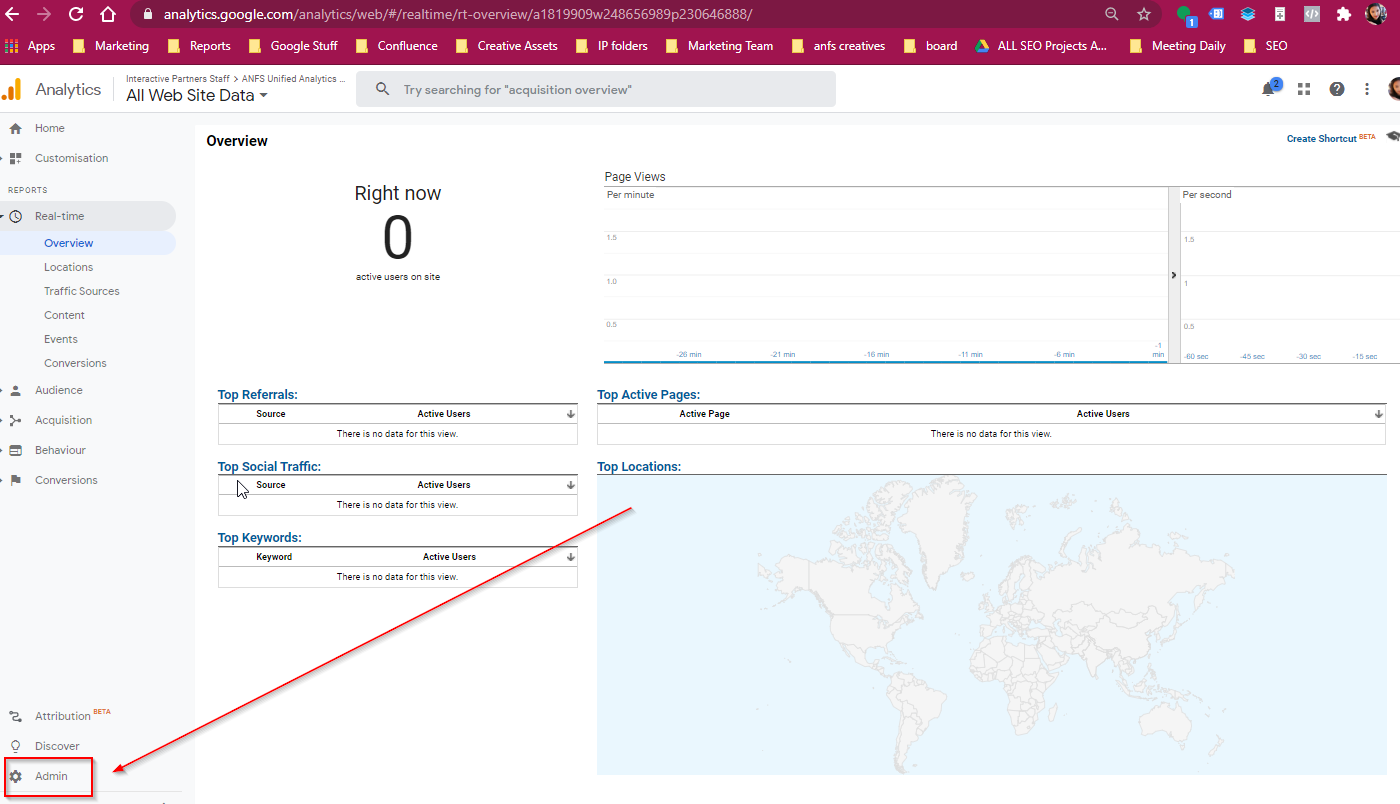 Managing Analytics Account