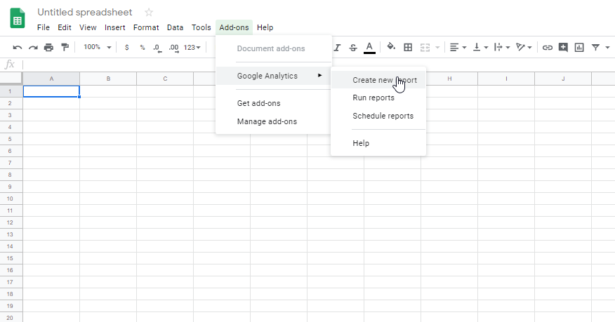 Managing Analytics Account