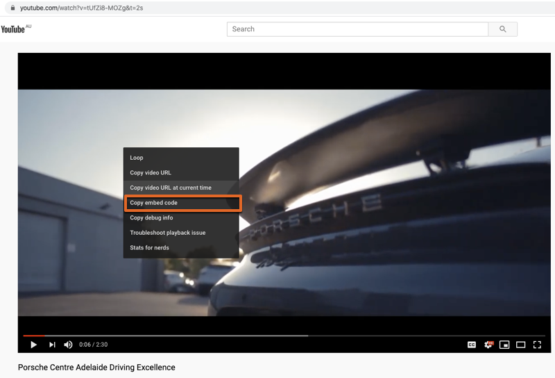 Video and photo Strip