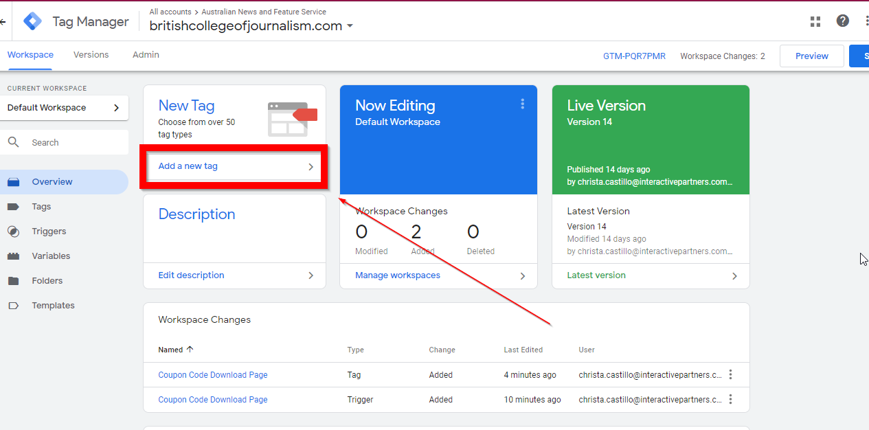 Google Tag Manager