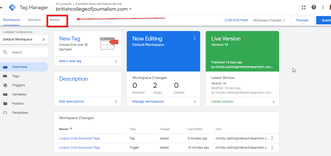 Google Tag Manager